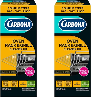 Carbona No Scent 2-in-1 Oven Rack and Grill Cleaner 16.8 oz. Liquid fo
