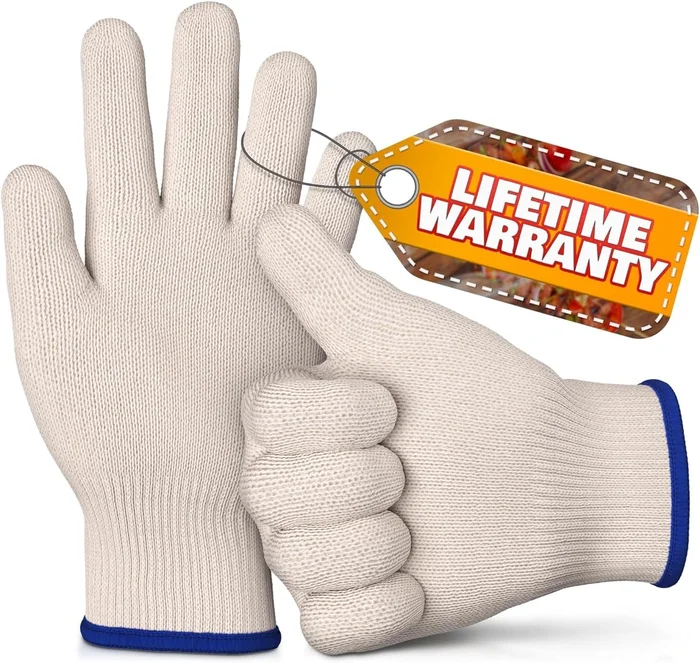 Heat-Resistant Cooking Gloves for Indoor Outdoor Use 896 Degree Resist