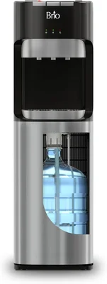 Brio Bottom Loading Water Cooler Dispenser for 5 Gallon Bottles with 3