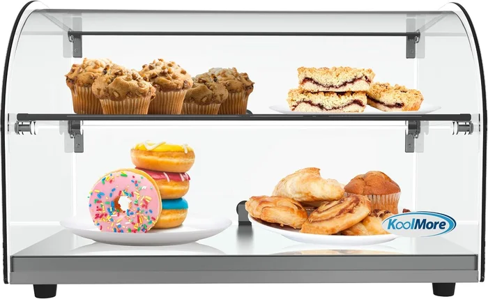 KoolMore DC-2C 22 Inch Commercial Countertop Bakery Display Case with 