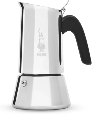Bialetti Venus Induction 6 Cup 7.9 Oz Stainless Steel Stovetop Coffee 