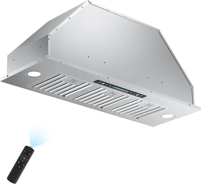 IKTCH 36 Inch Insert Range Hood 900 CFM Ducted Ductless Vent Hood