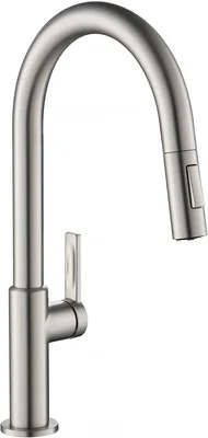 KRAUS Spot Free Stainless Steel Pull Down Kitchen Faucet KPF-2820SFS M