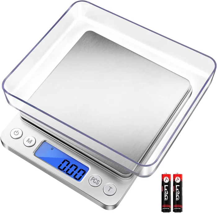 Fuzion Digital Gram Scale .01 Gram Accuracy 500g Small Jewelry Scale f