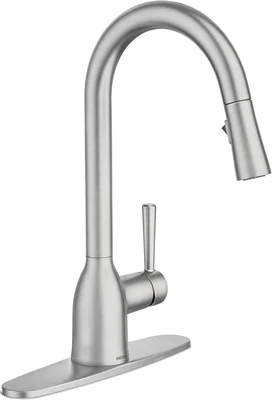 Moen Adler Spot Resist Stainless One-Handle High Arc Pulldown Kitchen 