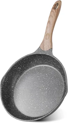 JEETEE 8 Inch Nonstick Frying Pan Easy Clean Small Egg Pan Skillet