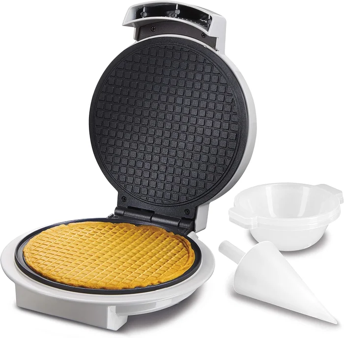Proctor Silex Waffle Cone and Ice Cream Bowl Maker With Browning Contr