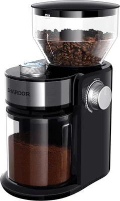 SHARDOR Electric Burr Coffee Grinder 2.0 with 16 Precise Settings for 