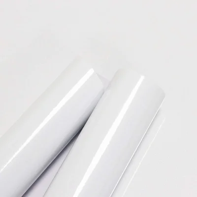 Toduso Glossy White Contact Paper 15.8x118.1 Inches for Countertops an