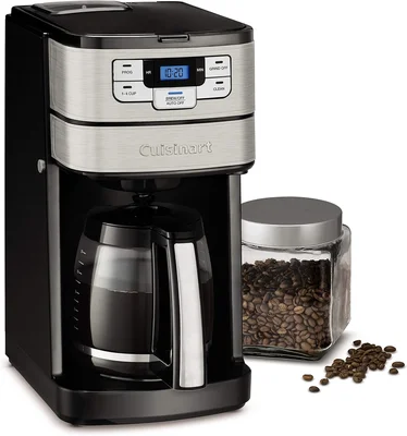 Cuisinart Programmable 12-Cup Automatic Grind & Brew Coffee Maker with