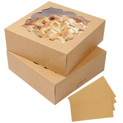 20 Pack 9x9x3inch Halloween Bakery Boxes for Farm Markets and Pickup O