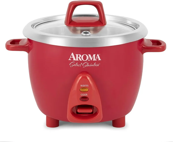 Aroma Housewares Select Stainless Rice Cooker Warmer with Uncoated Inn