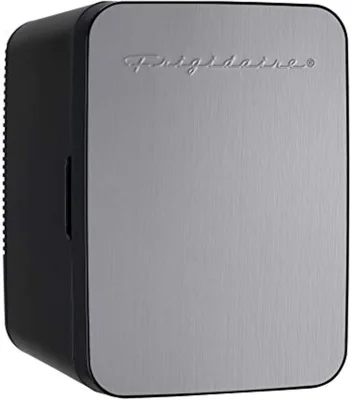 Frigidaire Portable 10L, 15-can Mini Fridge Brushed Stainless Rugged R