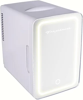 Frigidaire 6.5L Mini Personal Fridge Cooler with LED Lighted Mirror Ch