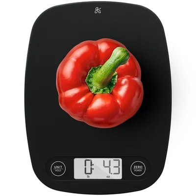 Greater Goods Food Scale Slim and Compact Build with 1g Precision in M