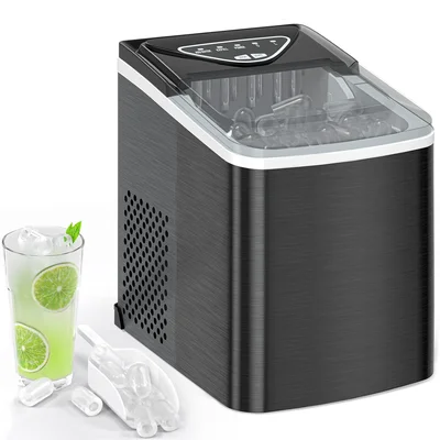 SPECILITE Ice Makers Countertop Compact Counter Machine Self Cleaning 