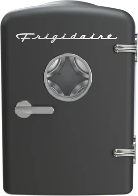 Frigidaire EFMIS171 Retro Mini Portable Personal Fridge with Carrying 