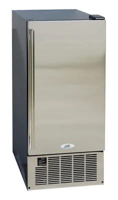 SPT IM-60YUSA 50LBS Stainless Steel Under-Counter Ice Maker for Reliab
