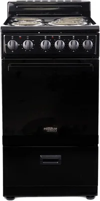 Premium Levella PRE2027GB 20 in Freestanding Electric Range with 4 Coi