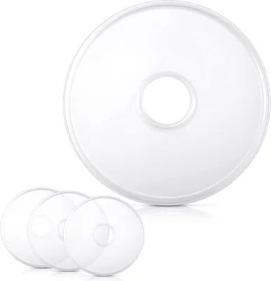 Nuenen 4 Pack Non-Stick Dehydrator Trays, 12 x 12'' Fruit Leather Roll