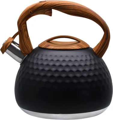 GGC Whistling Tea Kettle for Stove Top 3.2QT Stainless Steel