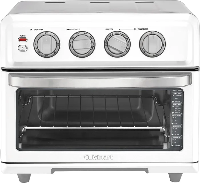 Cuisinart TOA-70W 8-in-1 Air Fryer Toaster Oven 1800W White with Grill