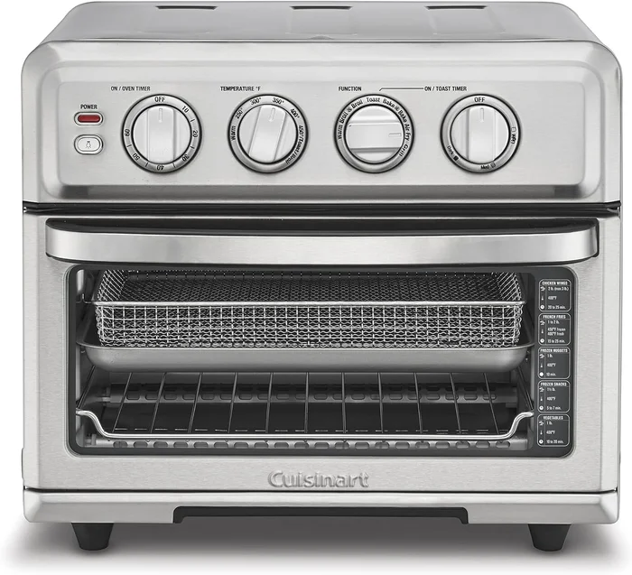 Cuisinart Air Fryer Toaster Oven, 1800W, 8-in-1 with Air Fry, Convecti