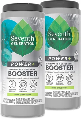Seventh Generation Power+ Dishwasher Detergent Booster Powder Fresh Ci