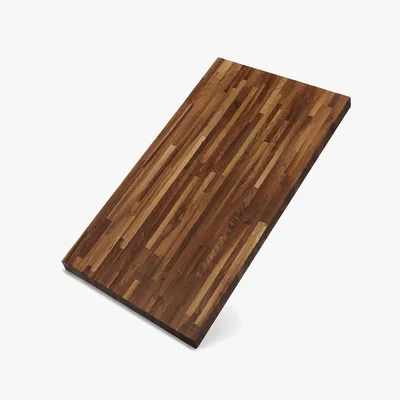 CONSDAN Butcher Block Counter Top Walnut Solid Hardwood Countertop Woo