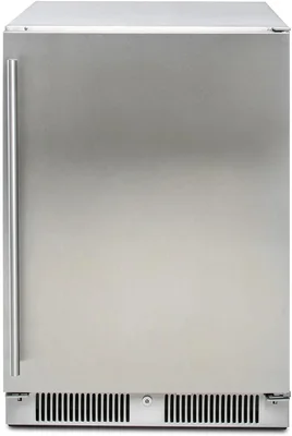 Blaze 24 Inch Outdoor Rated Compact Refrigerator with LED Lighting