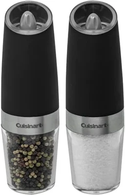 Cuisinart Gravity Salt and Pepper Grinder Set with Automatic Operation