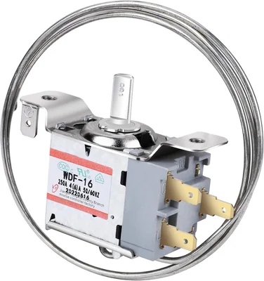 Mini Fridge Thermostat, 3 Pin WDF-16 Universal Freezer Refrigerator Th