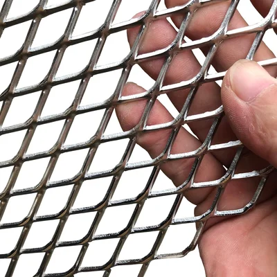 14 Gauge Stainless Expanded Metal 15.5 by 12 Inch Perforated Sheets fo