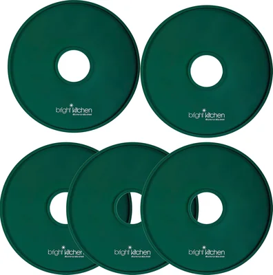 5 Fruit Leather Silicone Dehydrator Sheets EDGES Fits Cosori CFD-N051-
