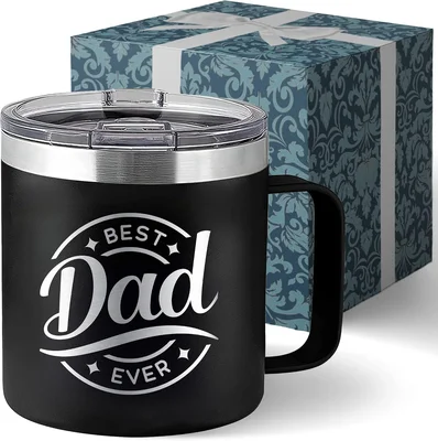 Best Dad Ever Gifts for Fathers Day Mug from Daughter Dad Mug Tumbler 