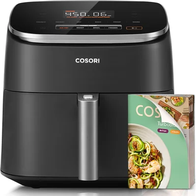 Cosori TurboBlaze Air Fryer 9-in-1 6 Qt with PFAS-Free Ceramic Coating
