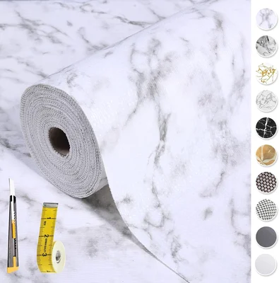 2-Layer Non Slip Waterproof Shelf Paper for Kitchen Cabinet 12x20 Ft W