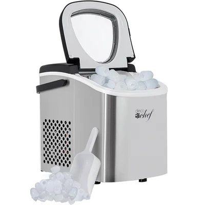 Deco Compact Countertop Ice Maker 26LBS in 24HRs 9 Bullet Ice Cubes Re