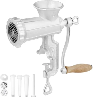 VEVOR Manual Meat Grinder Heavy Duty Cast Iron Hand Meat Mincer Sausag