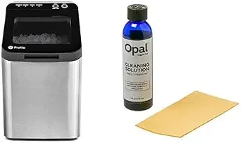 GE Profile Opal 1.0 Nugget Ice Maker with Cleaning Supplies Kit for Co