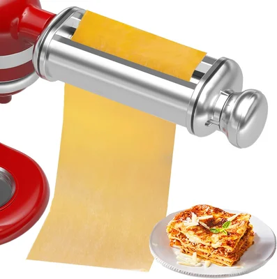 Electric Pasta Roller Attachment for All KitchenAid Stand Mixers with 