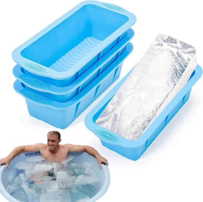 Extra Large Ice Block Mold 4 Pack 9.4lb Big Ice Cube Molds