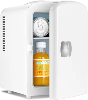 Antartic Star Compact Refrigerator Portable Mini Fridge 4L Capacity 6