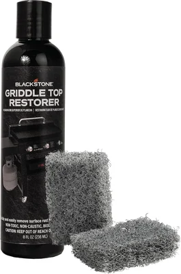 Blackstone Griddle Top Restoration Kit for Rust and Residue Removal to