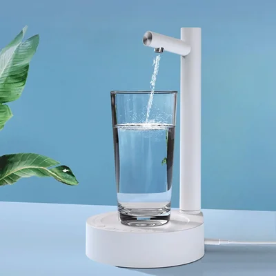 Portable Water Bottle Dispenser Pump Smart USB Charging Desktop Water