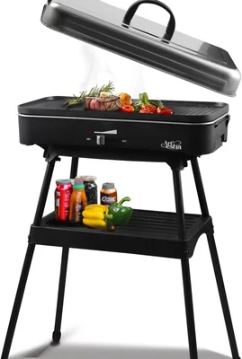 Artestia 1800W Compact Electric Grill Designed for Apartment Balcony C