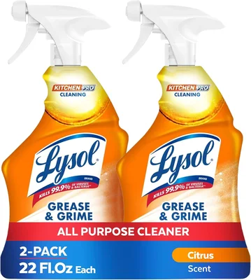 Lysol Pro Kitchen Spray Cleaner Degreaser Antibacterial All Purpose Cl