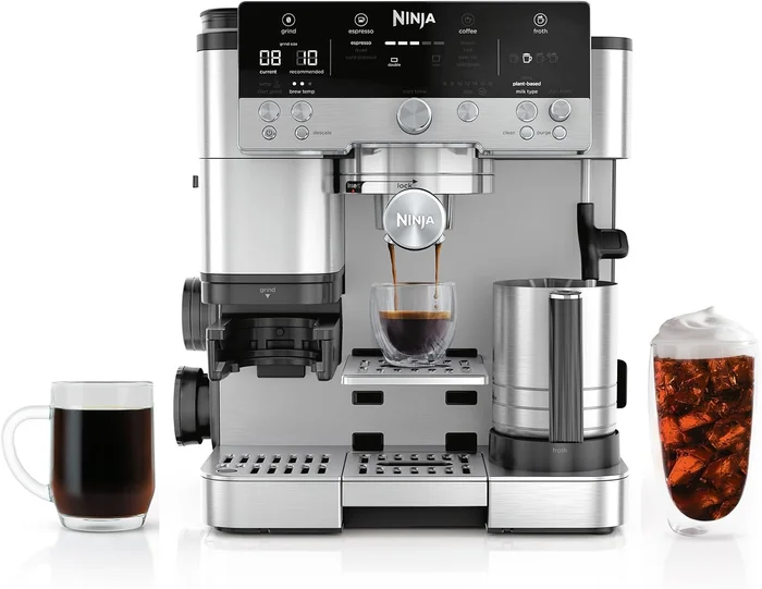 Ninja Luxe Café Premier 3-in-1 Espresso Machine for Drip Coffee and Co
