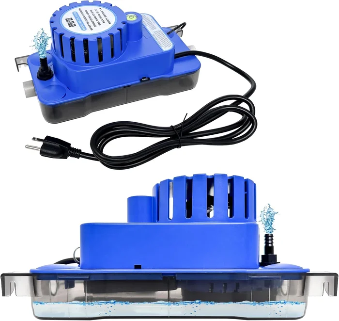 MSELTOS 1/10 HP 93 GPH 20ft Max Head HVAC Condensate Pump 115V with Au