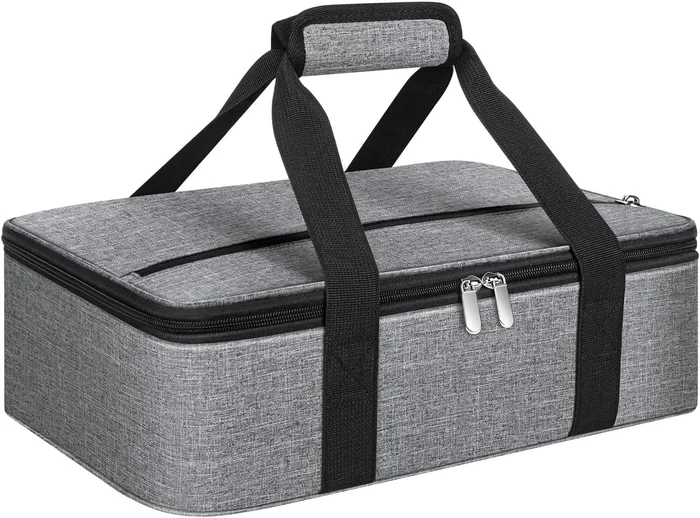 Insulated Casserole Carrier Bag for Transporting Hot or Cold Food Dish